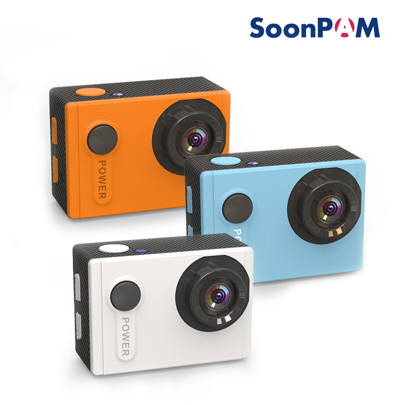 1080P WiFi Action Camera, 140° Wide Angle Waterproof Action Camera with 2 Inch Screen